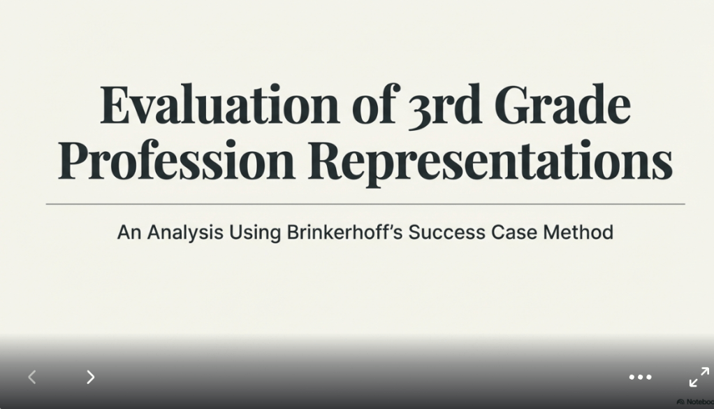 Evaluating an Intervention: Gender Stereotypes in 3rd Grade Career&nbsp;Representations
